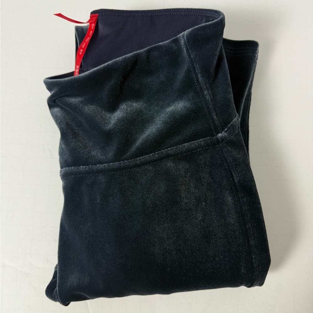 Spanx Blue Velvet Leggings